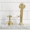 Kingston Brass KSK3332PLTR Transfer Vlv Set For Roman Tub Faucet W/Hand Shower, Brass KSK3332PLTR - alternate 2